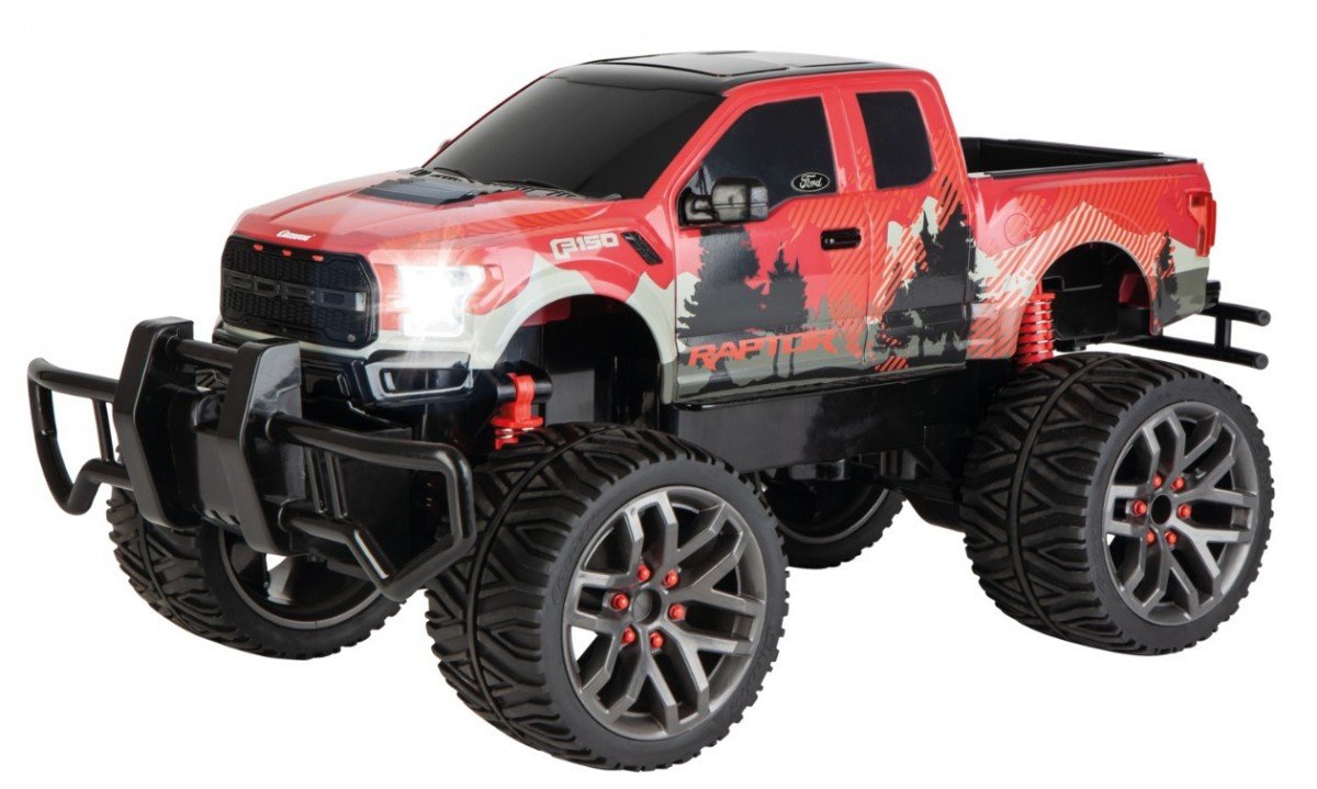 Pojazd rc ford f-150 raptor czerwony 2,4ghz