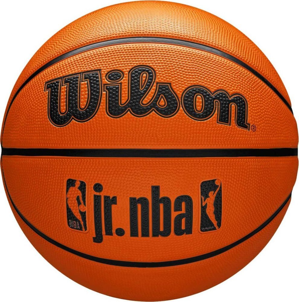 Wilson Piłka do koszykówki koszykowa Wilson JR NBA Fam Logo pomarańczowa WZ3013001XB6 6