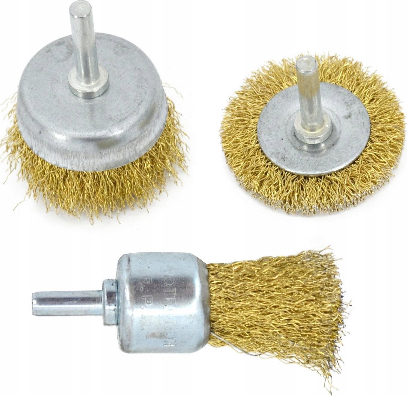 AWTools AWTOOLS SZCZOTKA DRUCIANA TRZPIENIOWA 3szt.