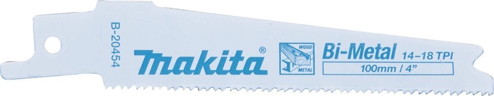 Makita MAKITA BRZESZCZOT DO PIŁ SZABLASTYCH BIM 100x0,9mm 14+1 /5szt. DREWNO Z GWOŹDZIAMI, METAL