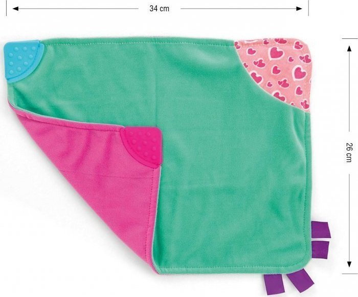 Milly Mally Zabawka pluszowa Kocyk - Blanky - 14325 PINK