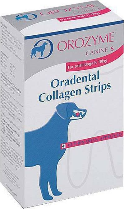 Orozyme Orozyme - enzymatyczne kolagenowe płatki do żucia dla psów, czyszczące zęby S