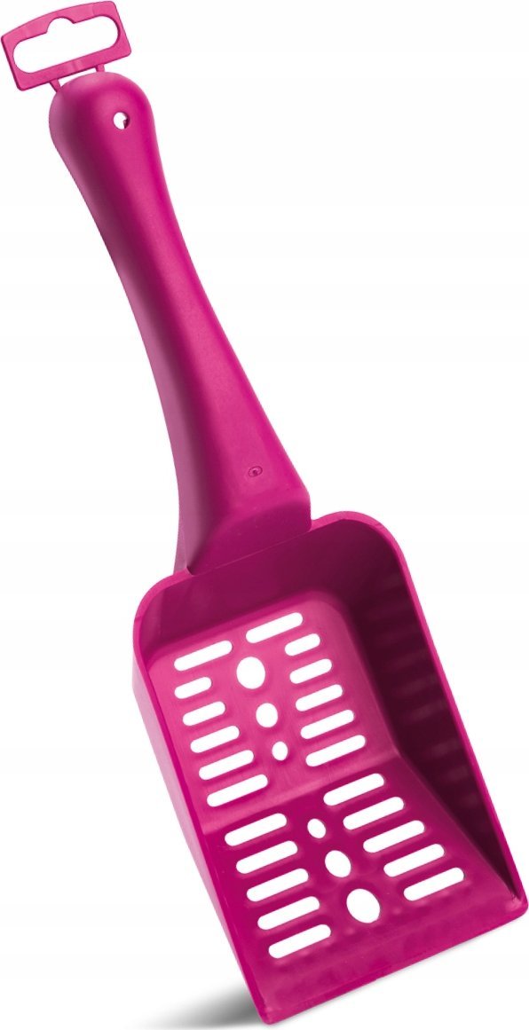 Barry King Łopatka do kuwety, różowa, 27x9x3,5cm