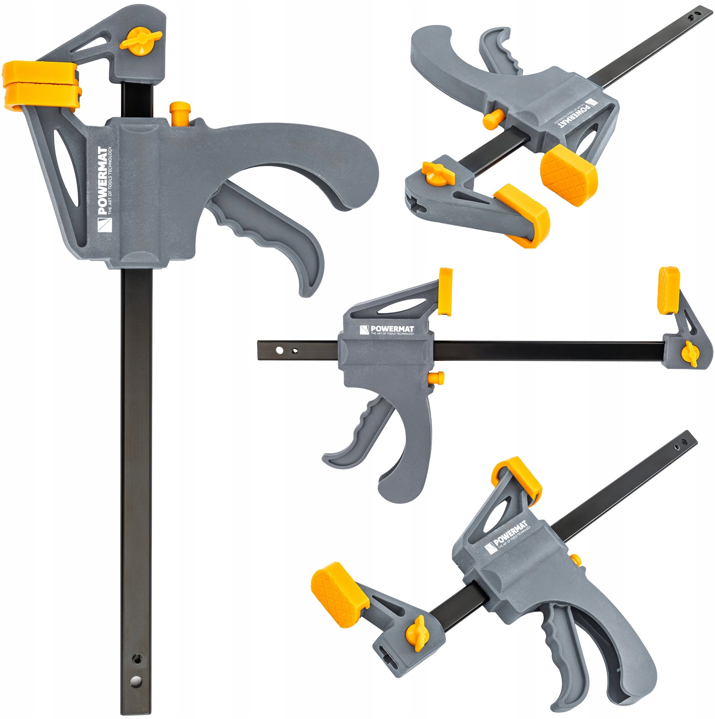 ŚCISK STOLARSKI ZACISK DŹWIGNIOWY 200x60 MM SZYBKOZACISKOWY AUTOMATYCZNY