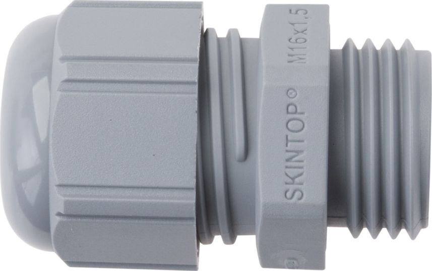LAPP Dławnica kablowa poliamidowa M16 IP68 SKINTOP ST-M 16x1,5 ciemnoszara 53111010