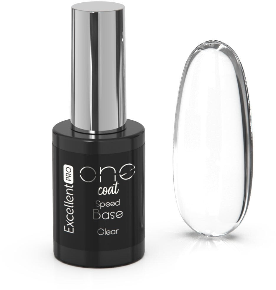 Excellent PRO One Coat Speed Base baza hybrydowa Clear 11g