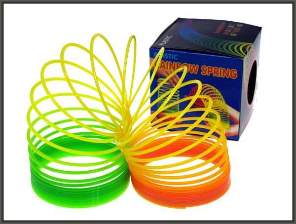 Hipo Sprężyna tęczowa, 7.5 cm (HSR08)