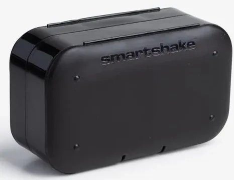 SmartShake - Pill Box, Pojemnik na leki, Czarny, 2-pack