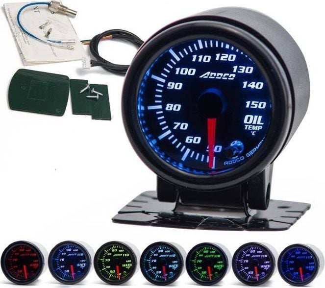 ADDCO Zegar ADDCO 52mm - Temperatura oleju