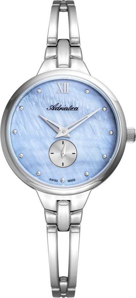 Zegarek Adriatica Zegarek damski Adriatica A3728.518ZQ srebrny