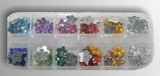 Teka Kwiatki akrylowe 12 kolorów