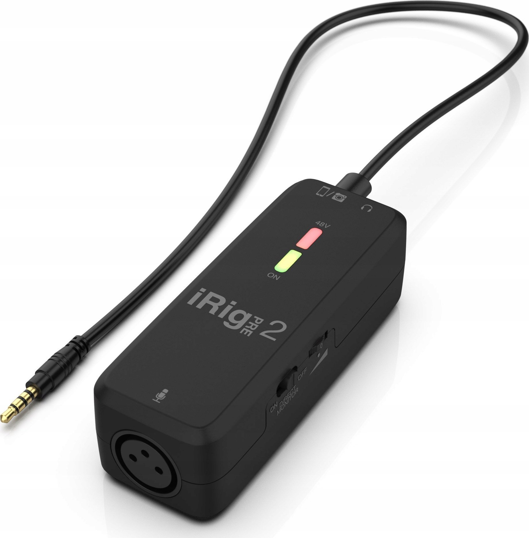 Karta dźwiękowa IK Multimedia iRig PRE 2 - Interfejs audio iOS/ Android/ DSLR