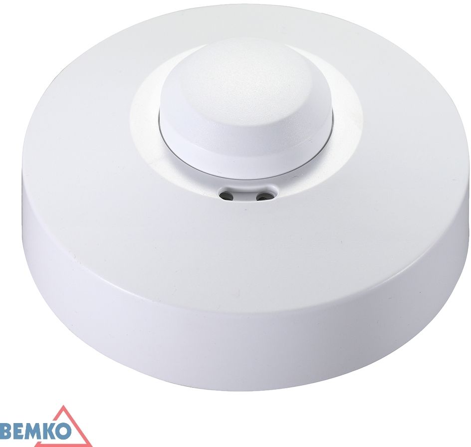 Bemko Czujnik mikrofalowy 1200W 360 stopni IP20 okrągły biały (B52-SES60WH)
