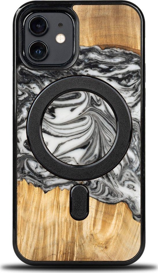 BeWood Etui Bewood Unique na iPhone 12 / 12 Pro - 4 Żywioły - Ziemia z MagSafe