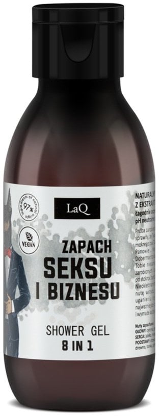 LaQ Mini żel pod prysznic 8w1 Zapach Seksu i Biznesu 100ml