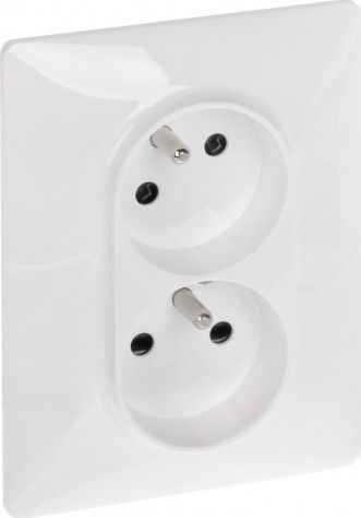 Legrand GNIAZDO PODWÓJNE LE-753186 Valena Life 230 V 16 A LEGRAND