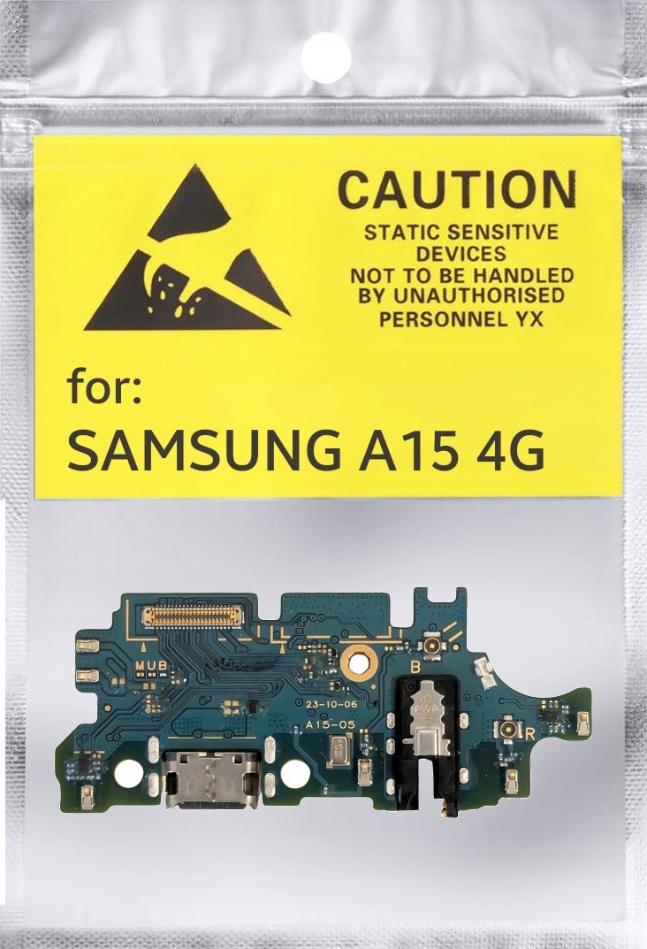 ORYGINAŁ PŁYTKA GNIAZDO ŁADOWANIA USB DO DO SAMSUNG A15 4G SM-A155F (5904858345601)