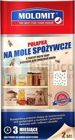 Ravi Lep pułapka na mole spożywcze 2 szt