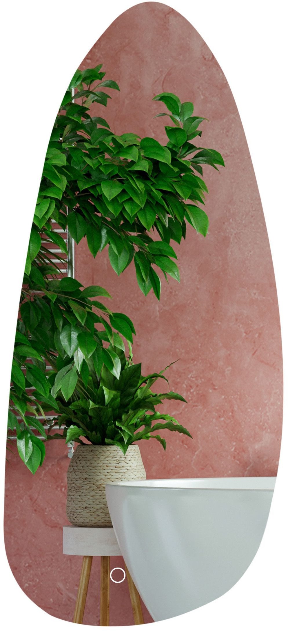 LUSTRO ŚCIENNE LED 120x55cm YH-3359