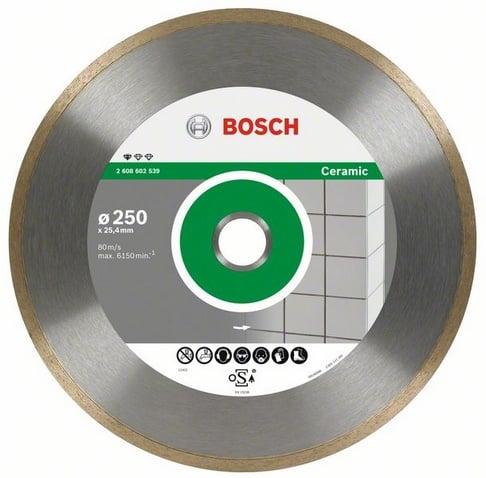 Bosch Tarcza tnąca diamentowa Standard for Ceramic 300x25,4x2,0mm (2608602540)