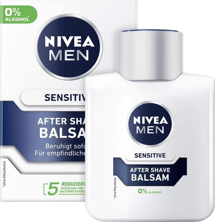Nivea (DE) Nivea Men, Kojący balsam po goleniu z rumiankiem i witaminą E, 100 ml (PRODUKT Z NIEMIEC)
