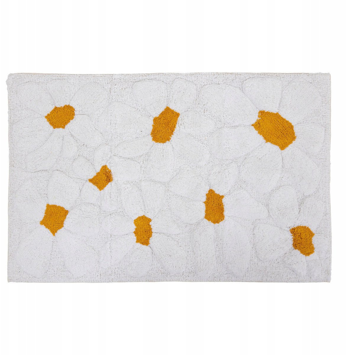 Dywan dziecięcy stokrotki DAISY, podwójnie tuftowany, 60 x 90 cm