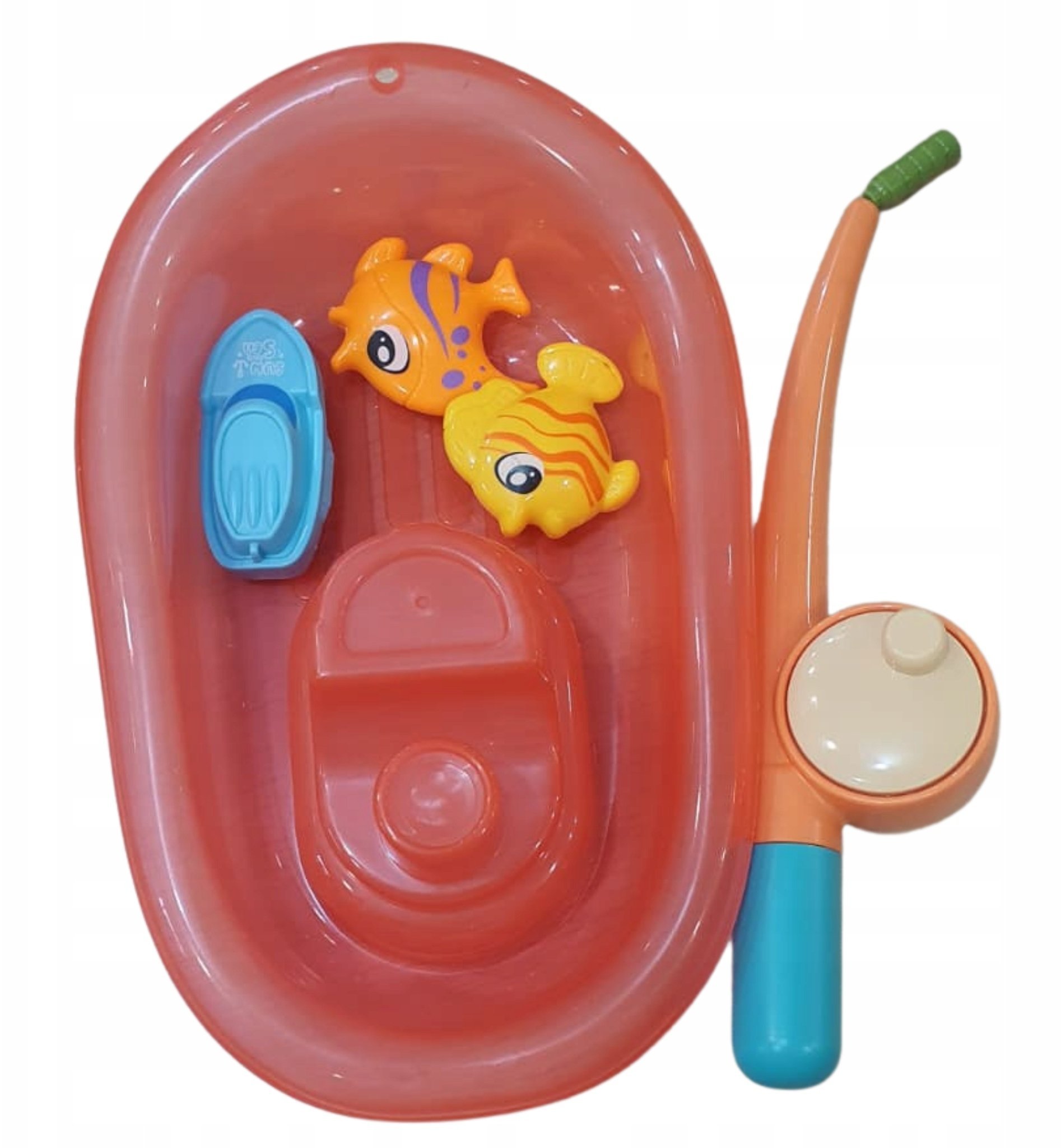 Zabawka dla malucha wędka z rybkami i wanną
