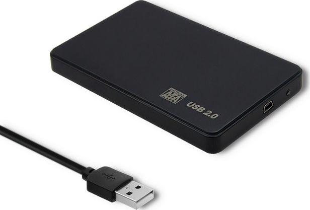 Kieszeń Qoltec HDD/SSD 2.5" SATA3 - USB 2.0 (51862)