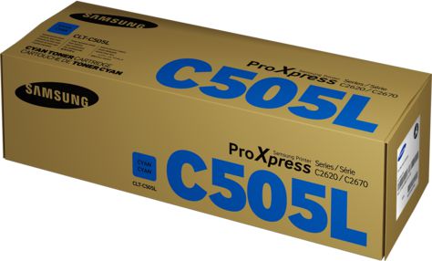 Toner Samsung CLT-C505L Cyan Oryginał (SU035A)