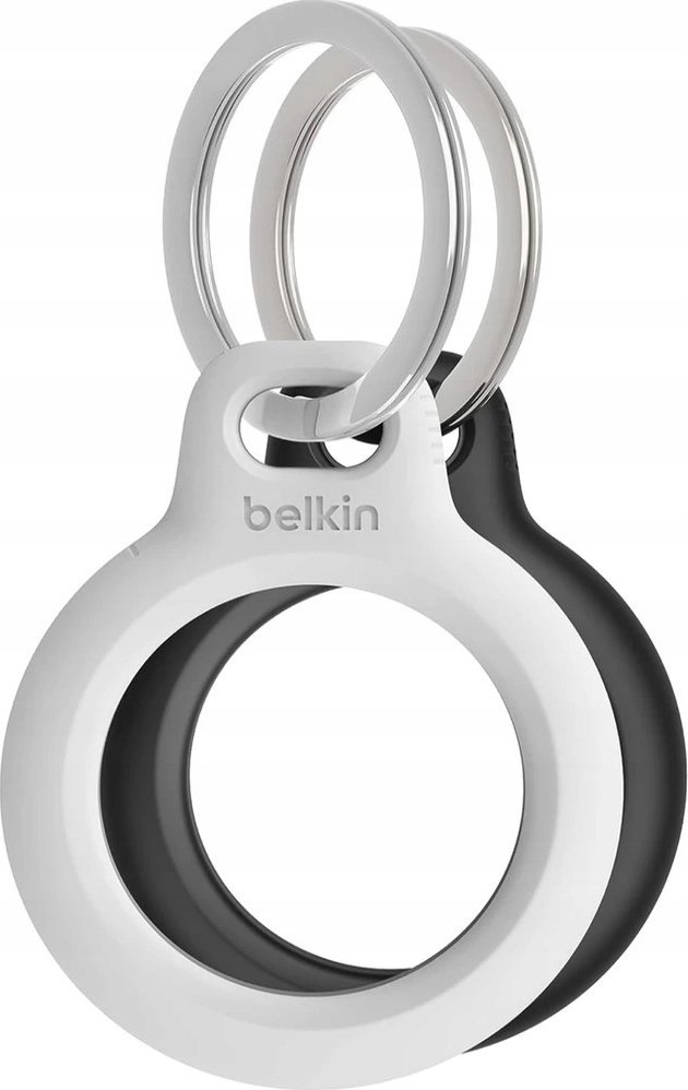 Belkin Uchwyt breloczek do kluczy Secure Holder do AirTag - 2 pak, biały