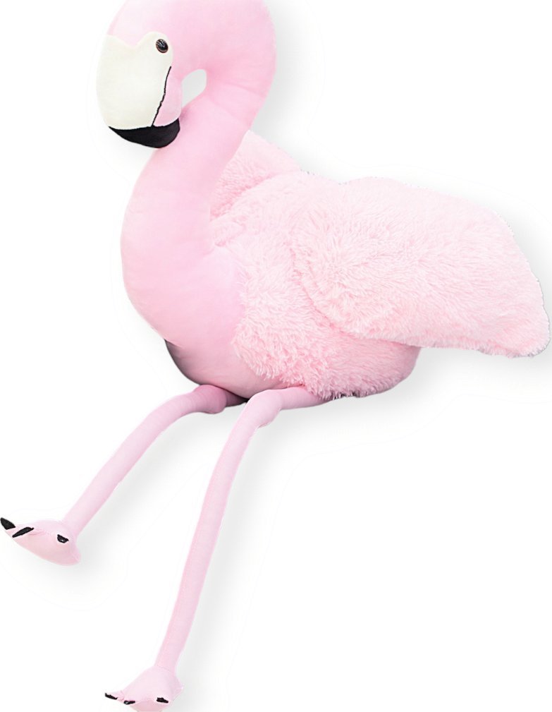 Blue Ride Wielki Ptak Flaming Pluszowy Różowy 150 cm