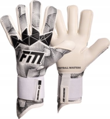 Football Masters Rękawice FM Varis X PRO WHITE BLACK S953320