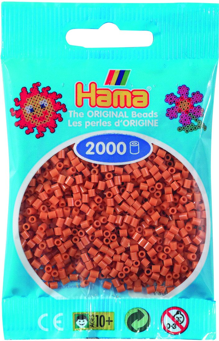 Hama mini beads 2000 pcs. light brown