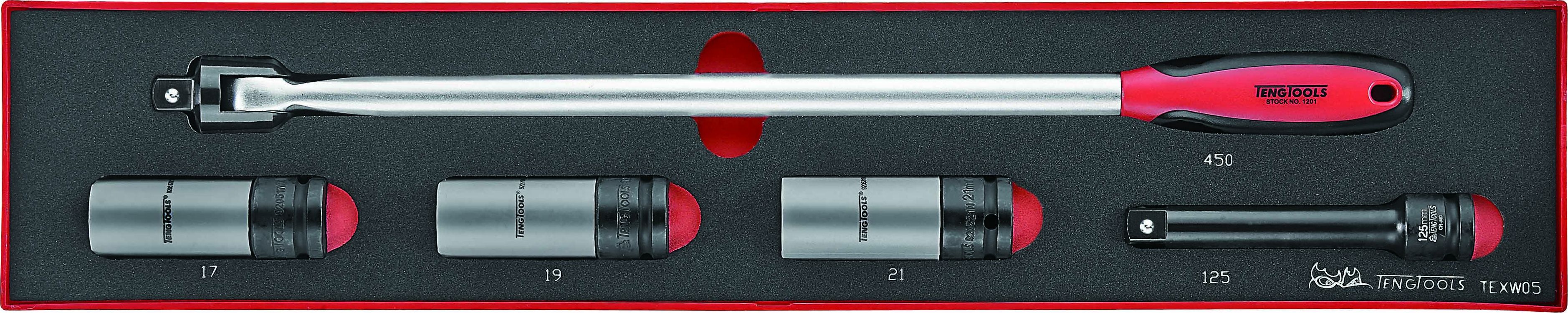 Teng Tools 5-elementowy zestaw klucza do kół Teng Tools TEXW05 (238460109)