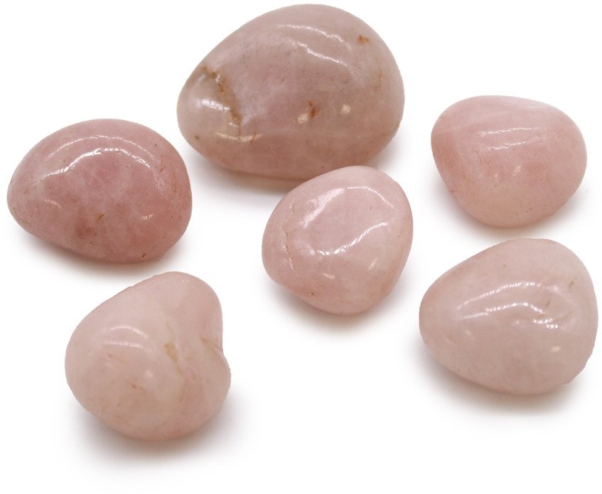 Kamień Afrykański Duży - Kwarc Różowy | 6 sztuk