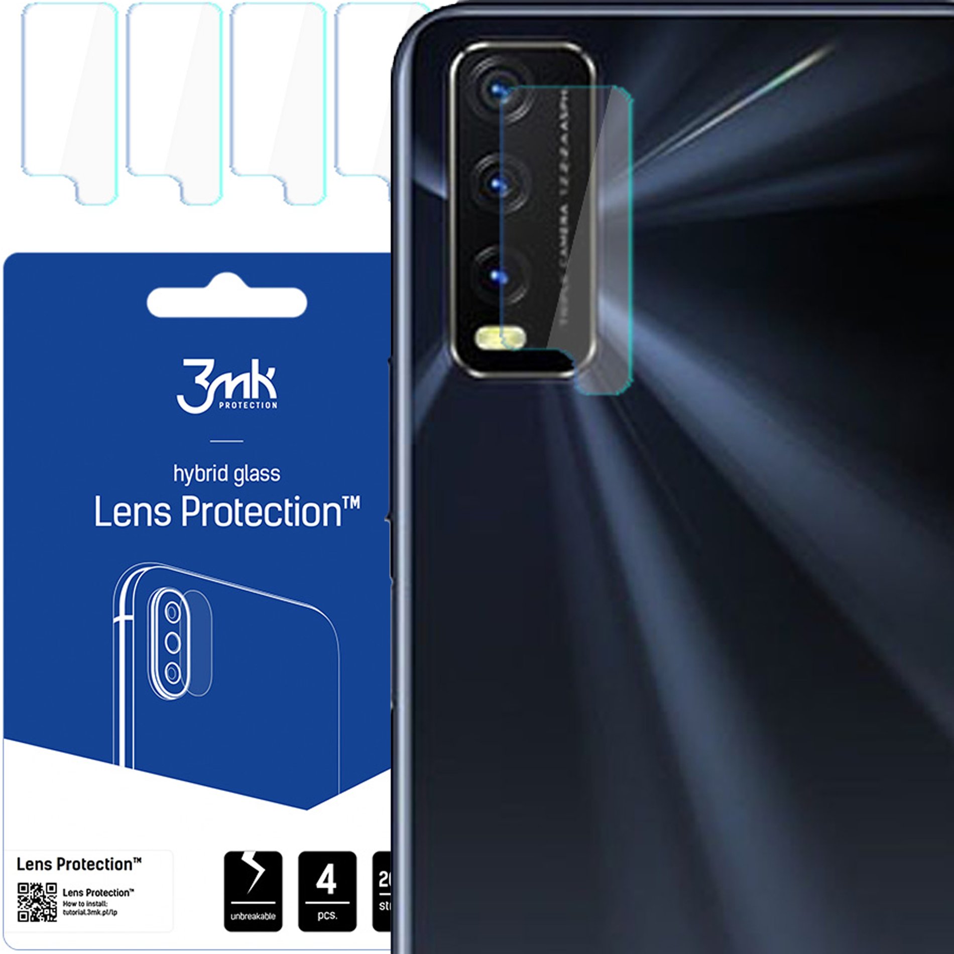 VIVO Y20I - 3MK LENS PROTECTION