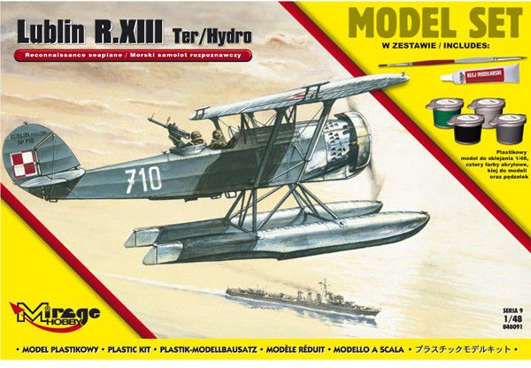 Mirage Morski samolot Lublin RIII set (848091)