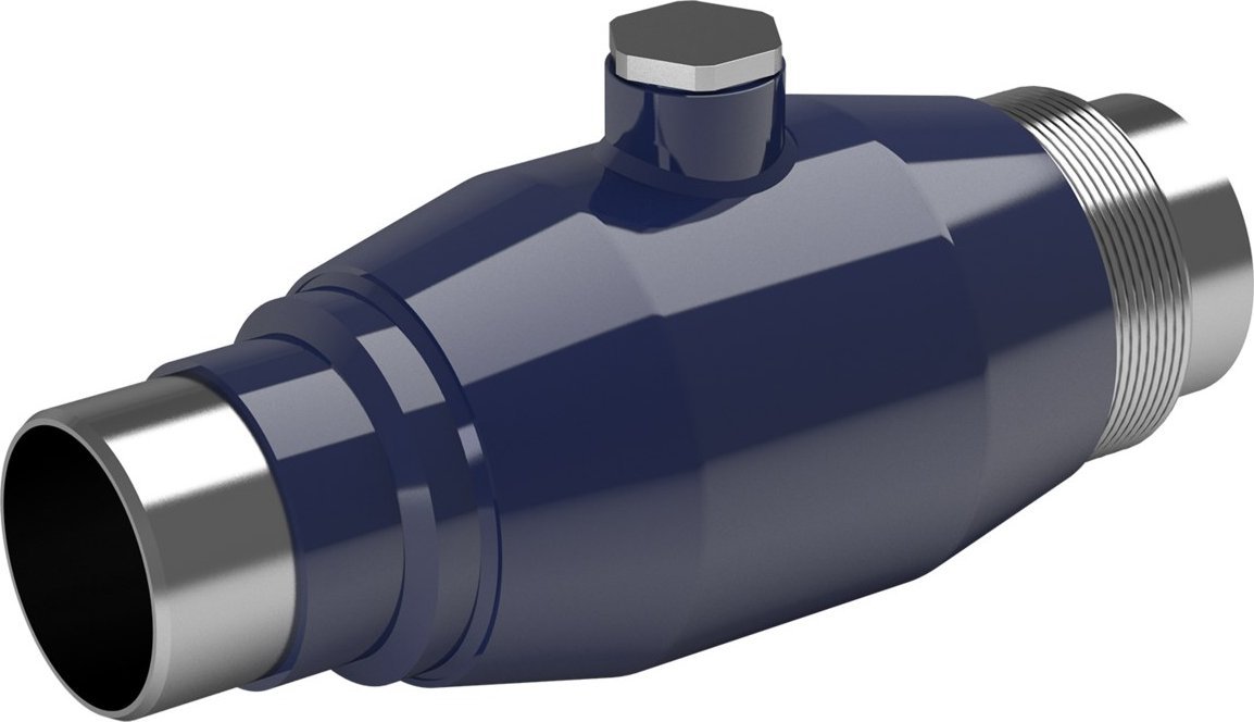 Danfoss Zawór kulowy VEXVE do wcinki na gorąco, DN40 PN40 do wspawania, pełnoprzelotowy