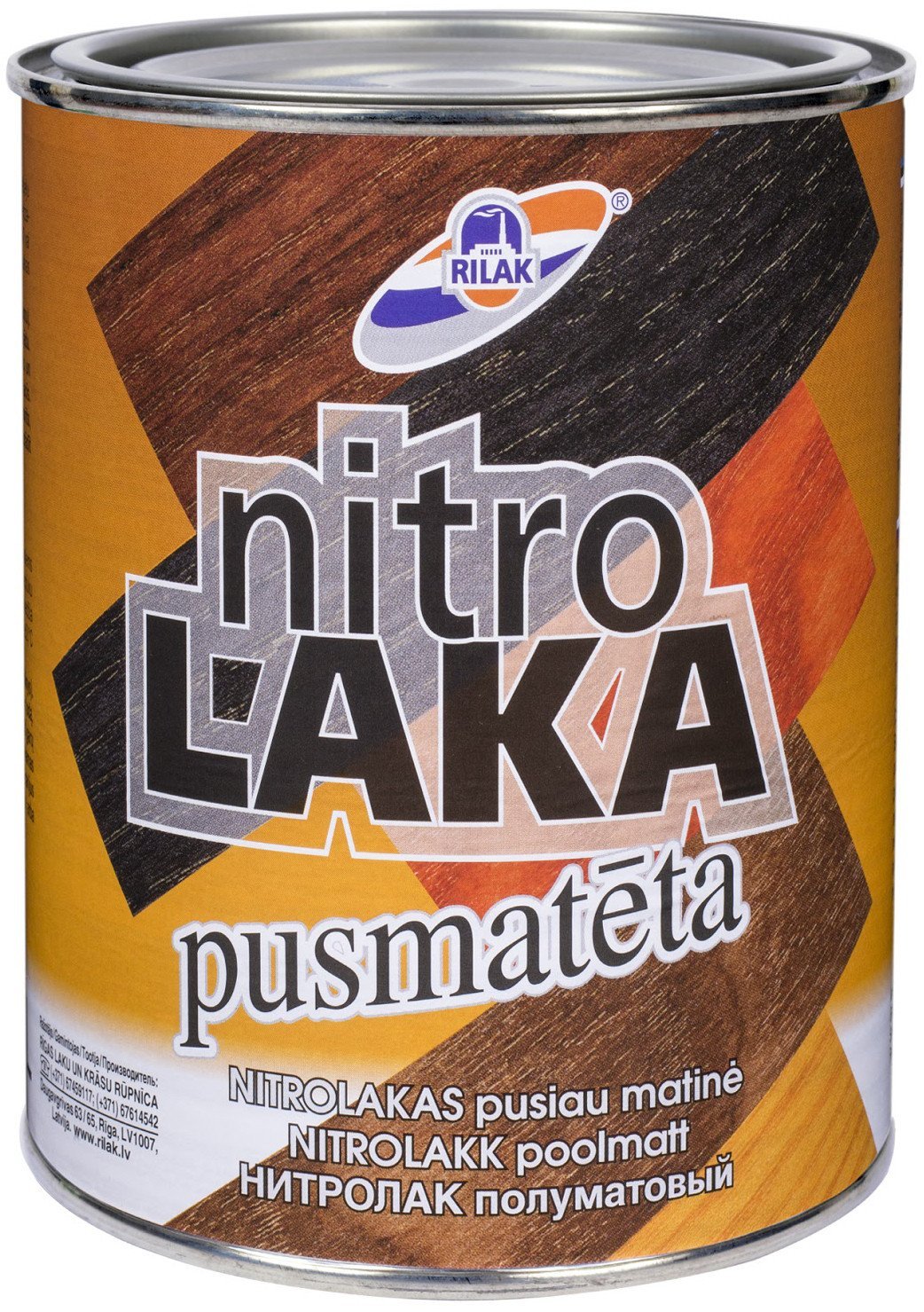 Rilak NITROCELLUOZE VARNISH SEM.MATT(0.45L)