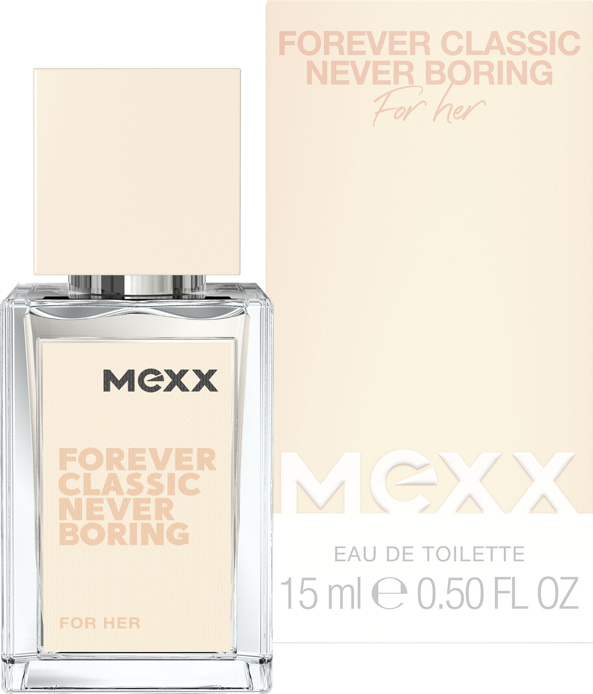 Alkotest MEXX Forever Classic Never Boring Woman EDT spray 15ml