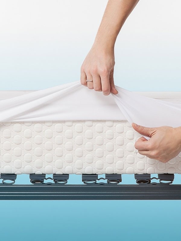 Prześcieradło ochronne 70x140cm BSensibile białe