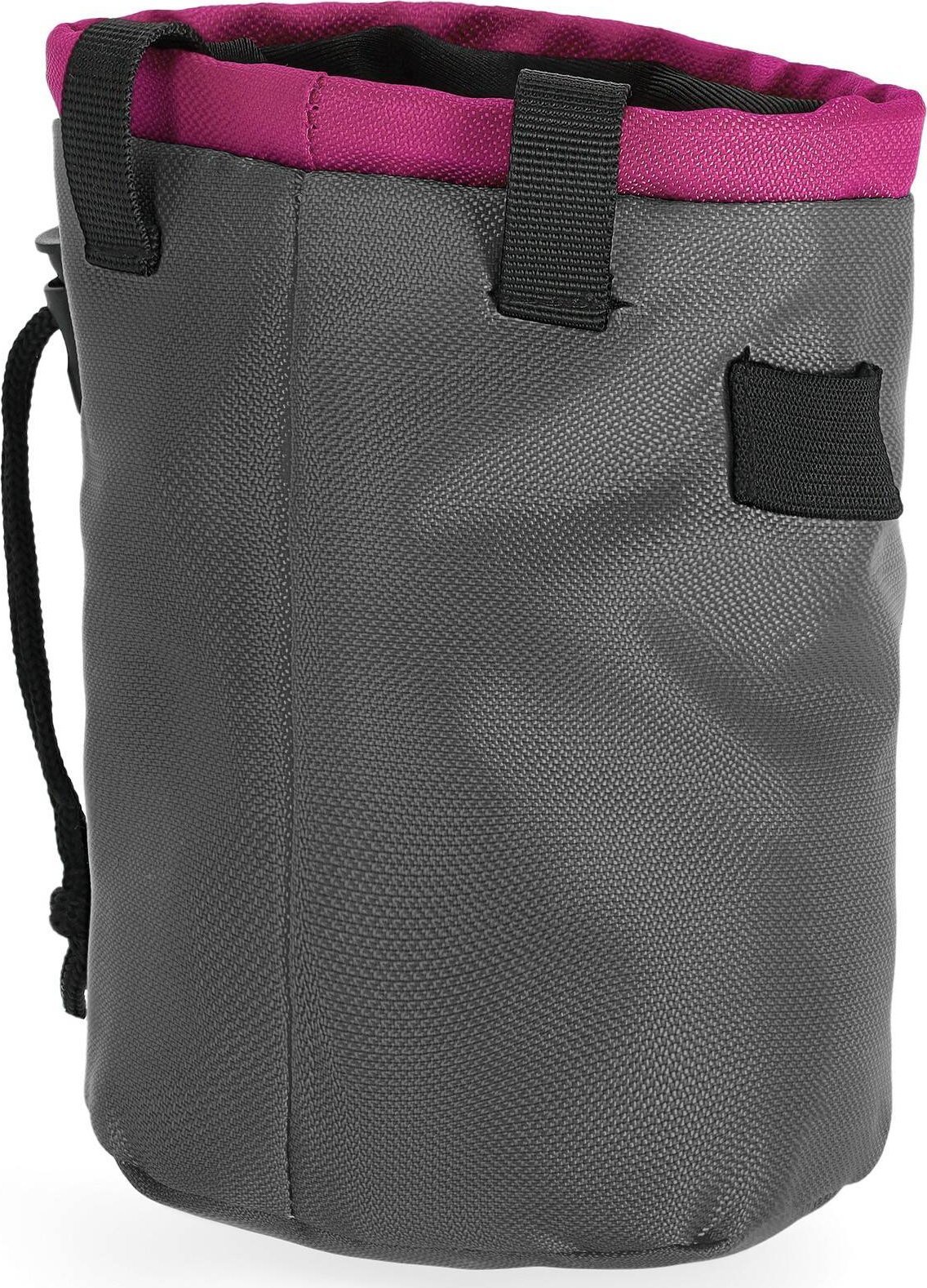 Climbing Technology Woreczek na magnezję Climbing Technology Cylinder - anthracite/pink Uniwersalny