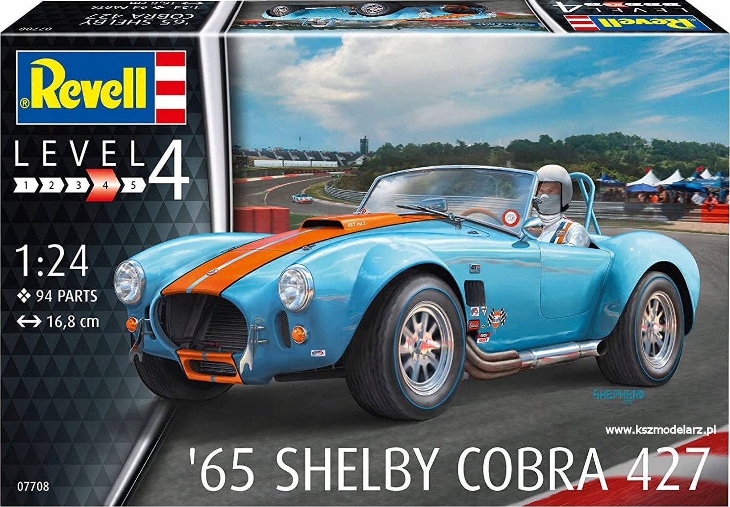 Revell Model plastikowy AC COBRA 289 1/25