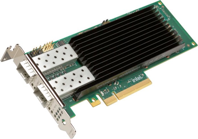 NIC/PCiE up to 25Gb 2 x SFP28 Bulk