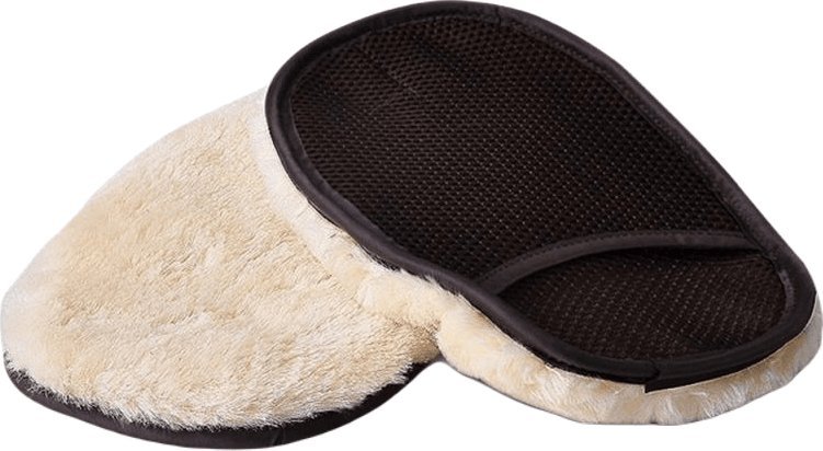 ER4 RĘKAWICA DO MYCIA POLEROWANIA AUTA SAMOCHODU WEŁNA