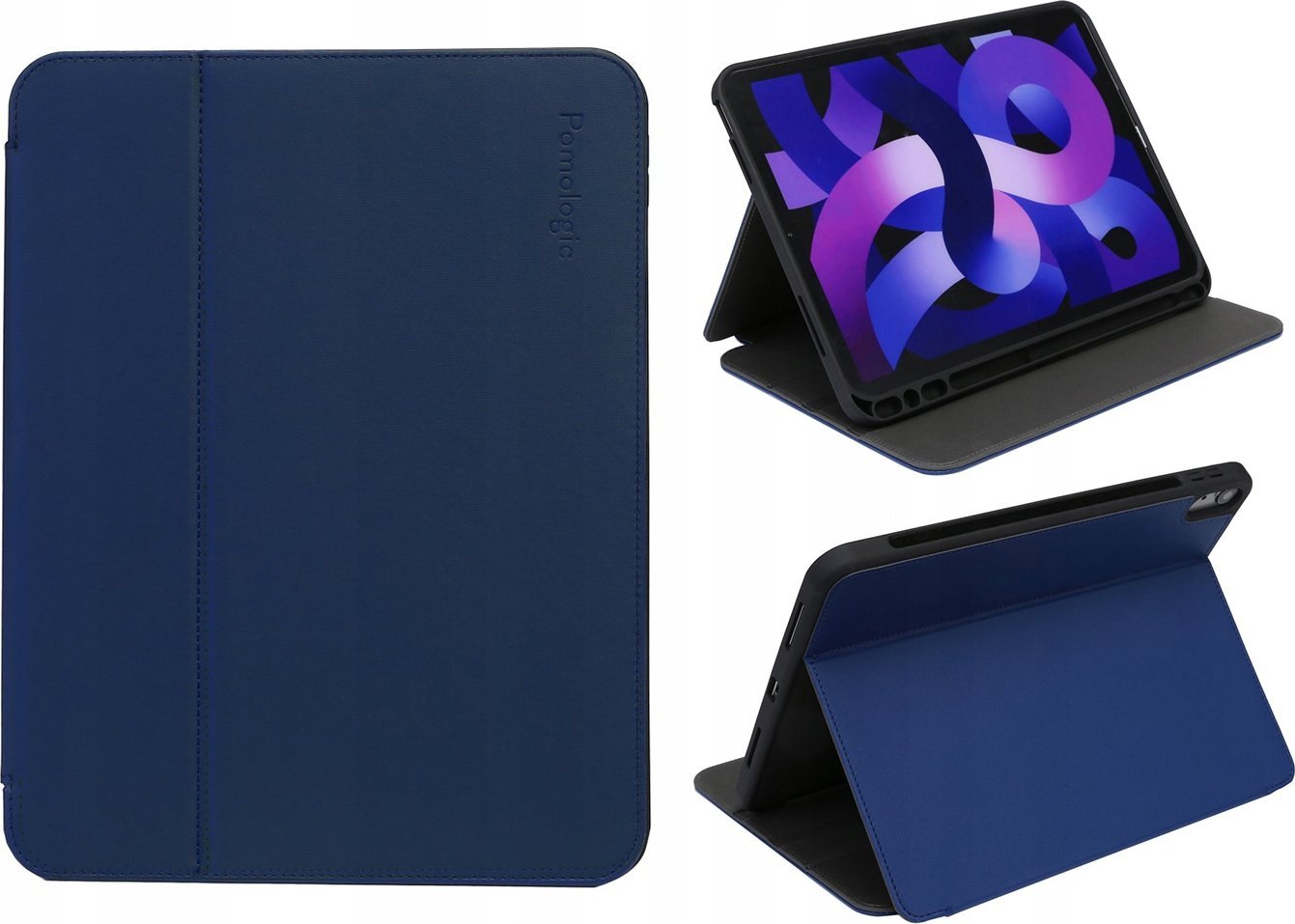 Etui na tablet Pomologic Pomologic BookFolio - obudowa ochronna do iPad 10.9" 10G (navy)