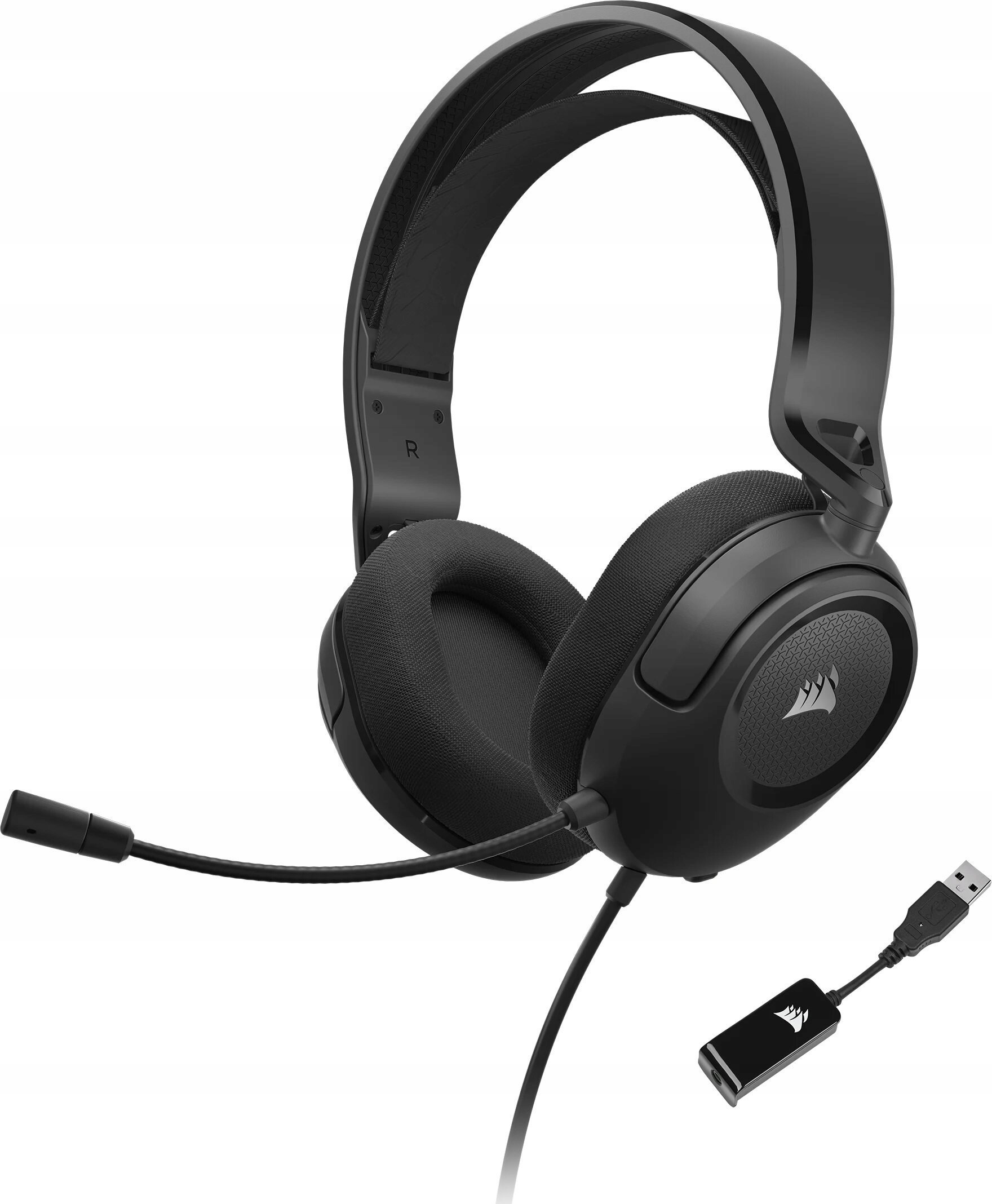 Słuchawki Corsair HS35 Surround v2 Czarne (CA-9011386-EU)