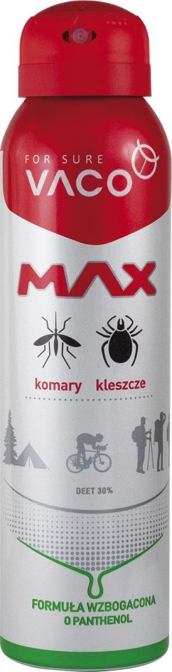 Vaco VACO_Max spray na komary kleszcze i meszki 100ml