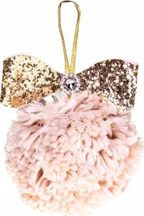 Kaemingk Zawieszka na choinkę świąteczna ozdobna pompon 10 cm