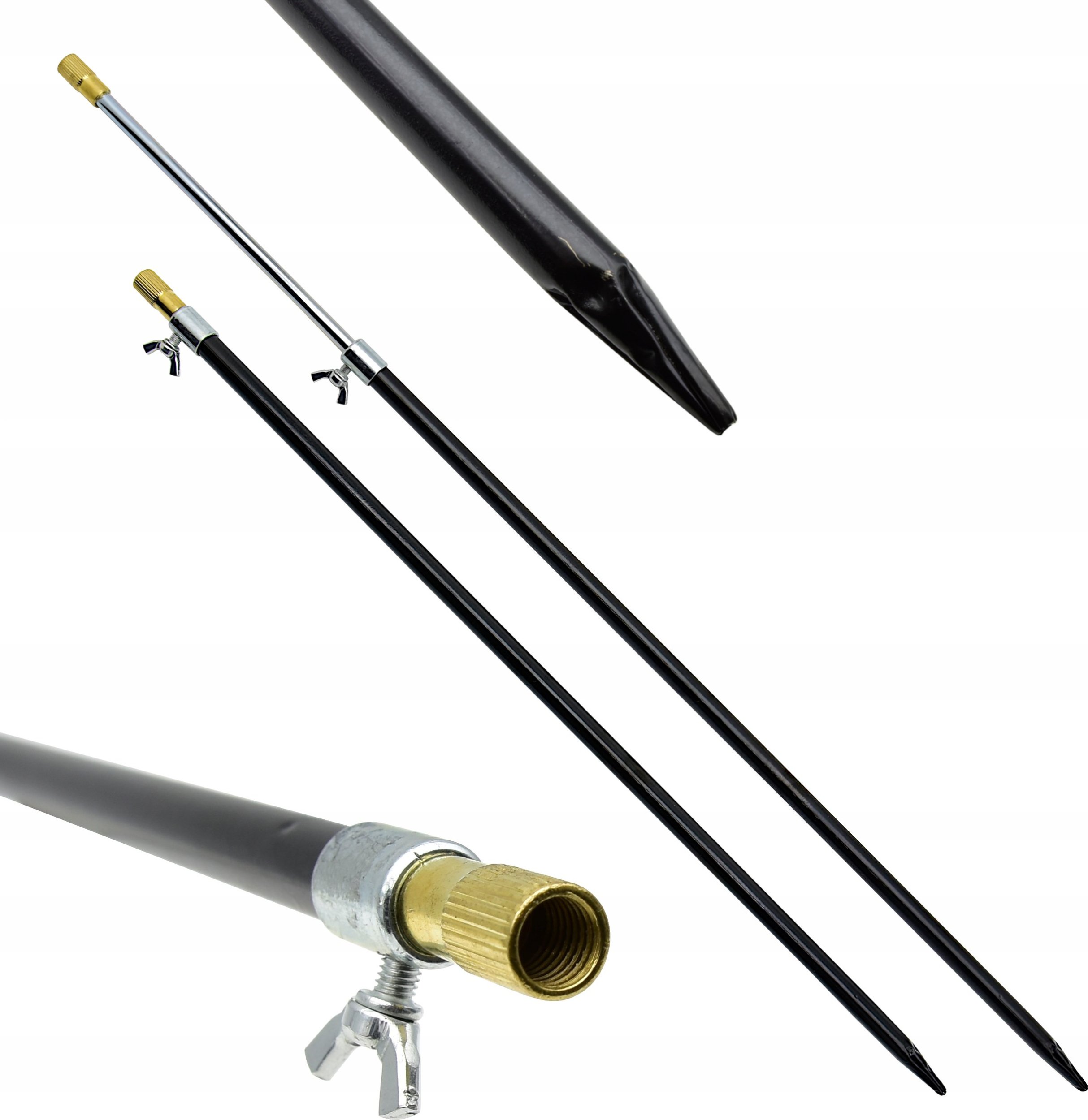 Podpórka SZTYCA WĘDKARSKA 54-95 cm Teleskopowa Aluminiowa